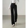 Retro Washed High-Waist Straight-Leg Jeans