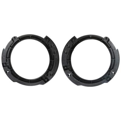 Nuovo Paio 7" Supporto Faro Anello Base Secchio Per Jeep Wrangler JK 2007-2018