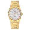 Zeus Diamond Accents Gold Tone Stainless Steel Mother Of Pearl Dial Quartz D118SPYI Women's Watch