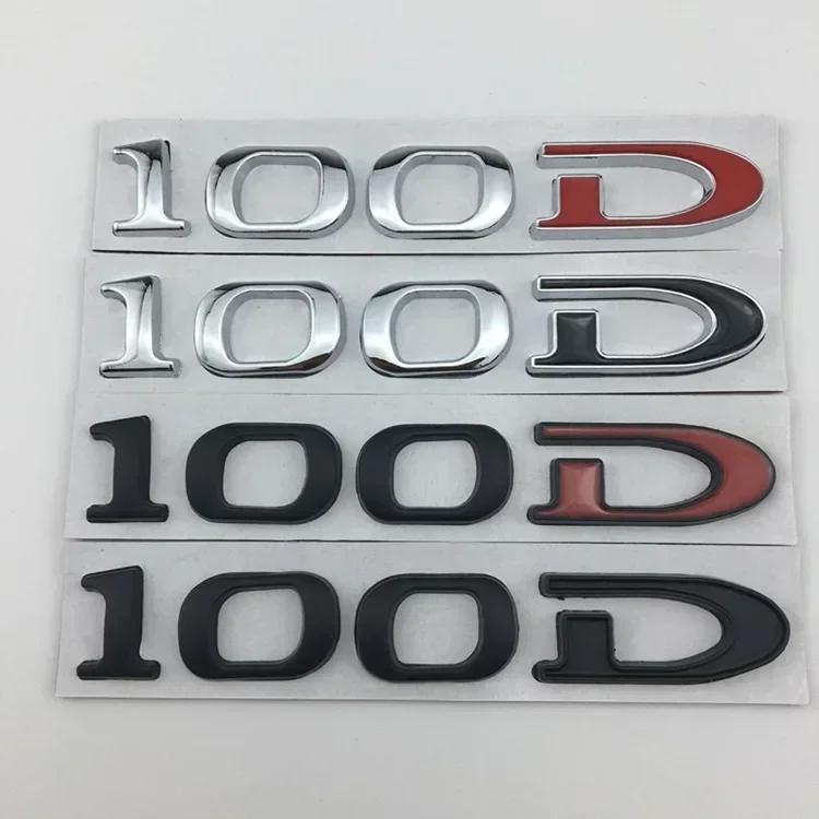mghxj4 For Tesla MODEL 3 S X Y 75D 85D 90D 100D Rear Boot Trunk Tailgate Emblem Badge Sticker 3D Metal Car Styling Accessories
