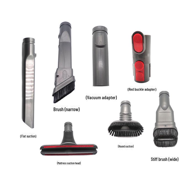 

Совместимые аксессуары для Dyson V6: DC58, 59, 62, 74 – Фильтр, плоский всасывающий шланг, всасывающая головка 7-piece set * 1 set