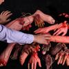 Dead Bloody Scary Limb Props for Yard Garden Horror Props Halloween Decorations Decorative Extremity Decorations