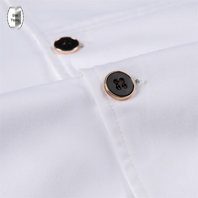 QIANYIYANG Unisex Long Sleeve Chef Uniform