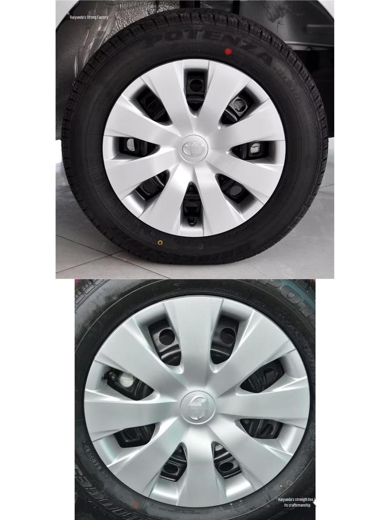 Passt für neue und alte Toyota Corolla: 15-Zoll Stahl-, Kunststoff-Rad- und Reifenabdeckungen.