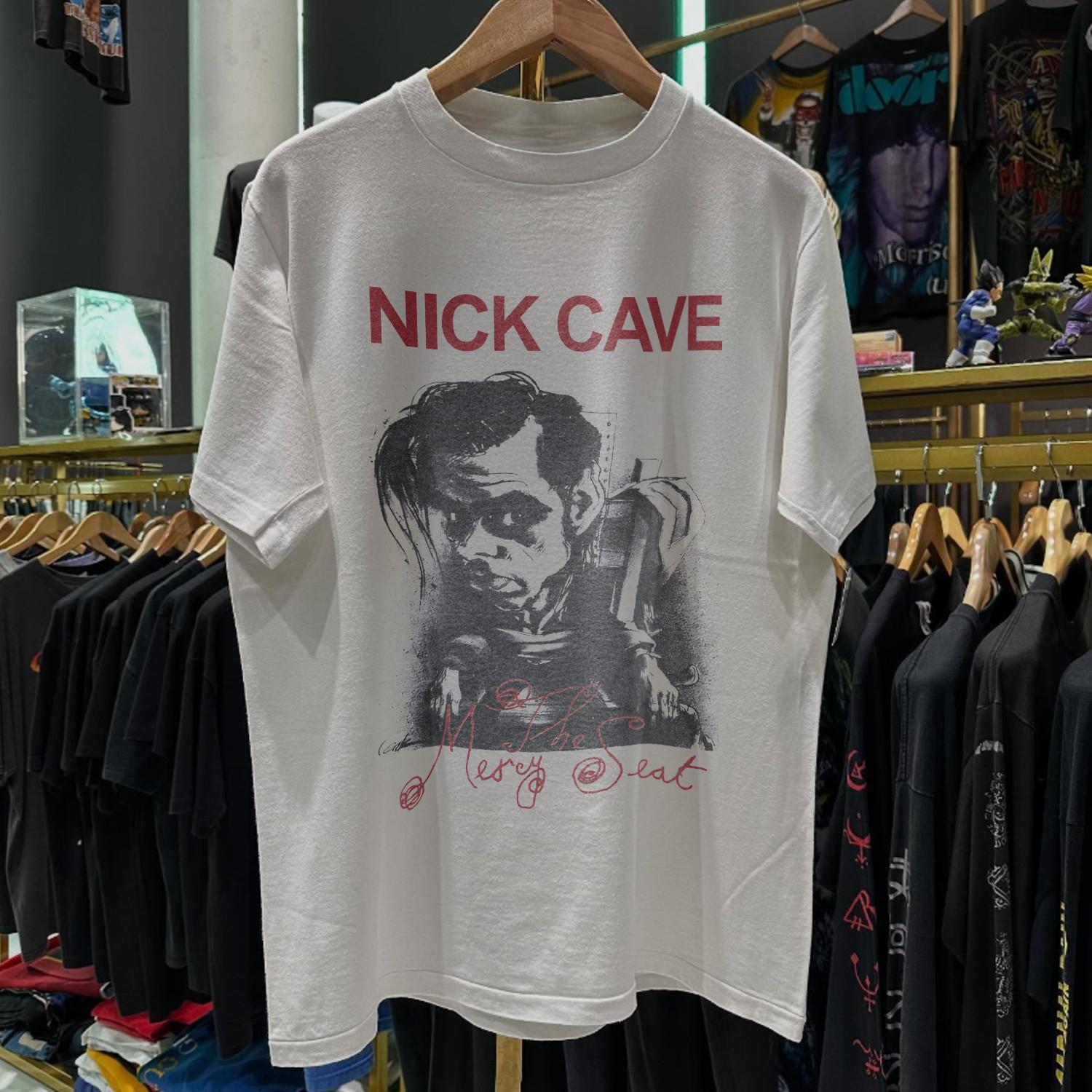 1988 Nick Cave  The Mercy Seat  Aged T-Shirt White M M