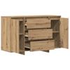 Artisan Oak Sideboard 120 x 41 x 75 cm Particleboard