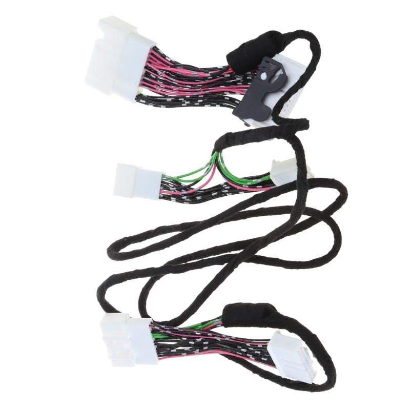Car Speaker Cable Durable Compatible for Model 3 2022 Audios Activation Wire Upgrade Harness 8 to 14 Line Auto Accessory