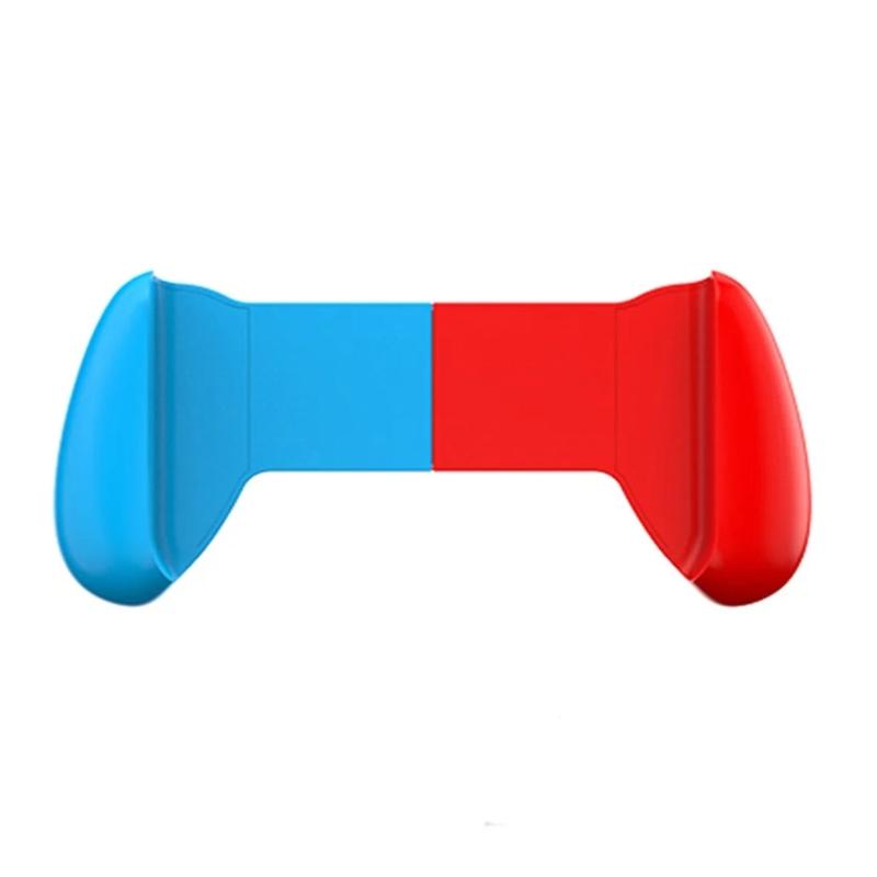 

J-01 Ergonomic Grip Stand Holder Game Handle Bracket for Switches Controller Extendable Gamepad Support Accessory червоний/синій