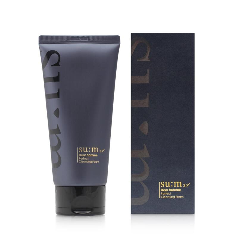SUM37 Dear Homme Идеальная очищающая пенка для бритья 160 мл