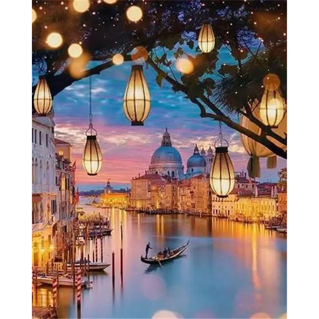5D DIY Diamond Painting Landscape Full Square/Round Drill Beautiful Scenery Diamond Embroidery Cross Stitch Kits Home Decor Gift