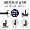 Elecom WiFi Wireless LAN Repeater Ac1200 Black Small Model Dual Band 11ac/n/a/g/b 867+300Mbps WTC-1167US-B