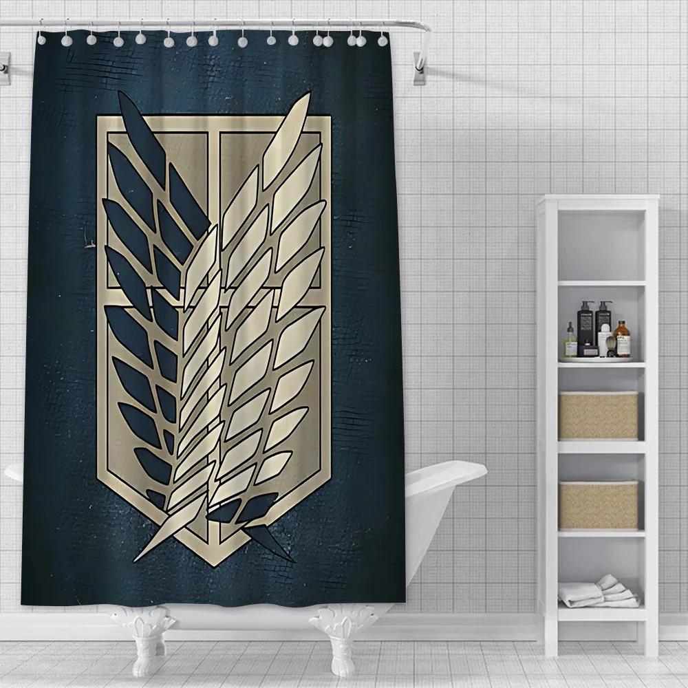 

Anime Themed Shower Curtain , Waterproof Fabric With Iconic Characters For Unique Bathroom Decor, Perfect For Fans W60H190(CM)-1 Pcs