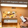 LED Magnetic Eye Protection Remote Reading Switch Desk Lamp Three-speed Stepless Dimming USB Rechargeable Student Learning Lamp