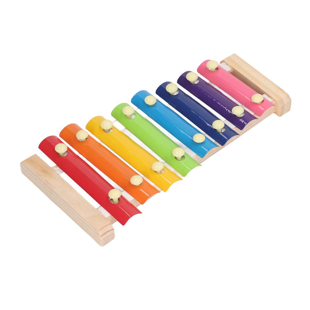 Baby Wooden Percussion Music Instrument with Mallets Colorful Musical Instrument Toy for 1 to 3 Years Old Toddlers Baby Percussion Music Toy