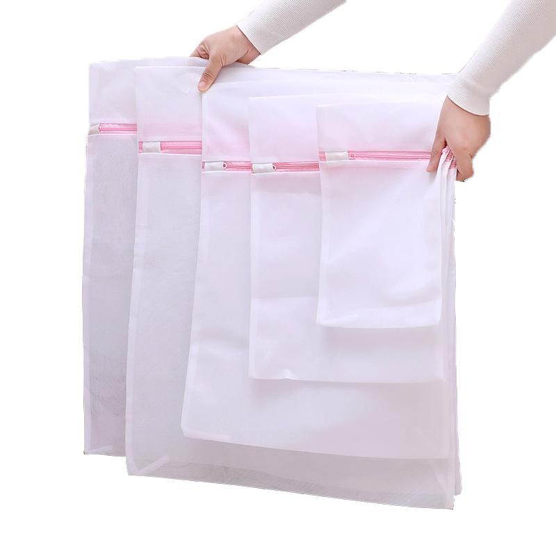 Set di Sacchetti per Biancheria in Rete Ispessita - Sacchetti per Lavaggio Intimo e Reggiseni con Cerniere