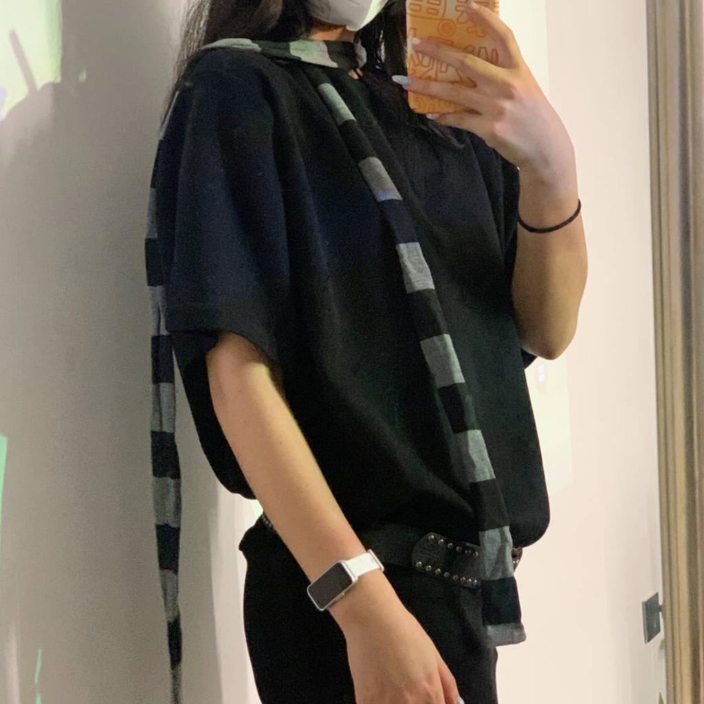 Beliebter Skinny Schal für den Herbst Dünner Langer Schal Damen Gestreifte Schals Halstücher Erwachsene Lässiger Nackenschutz Blickfang