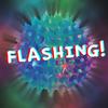 6 Spiky 6.5cm LED Flashing Bouncy Disco Balls with Light, Squishy Stress Relief Fidget Squeezy Spikey Ball Toy for OCD ADHD ADD & Autism High Anxiety