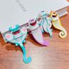 Sea Horse 3D Cartoon Book Marker Dolphin Squashed Jellyfish Bookmark  School Supplies