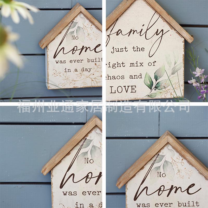 Wooden Ornament Decorative Wall Hanging for Entrances, Balconies, and Homes.