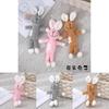 Adorable Bunny Plush Keychain With Cute Doll For Backpack Accessory Or Key Holder