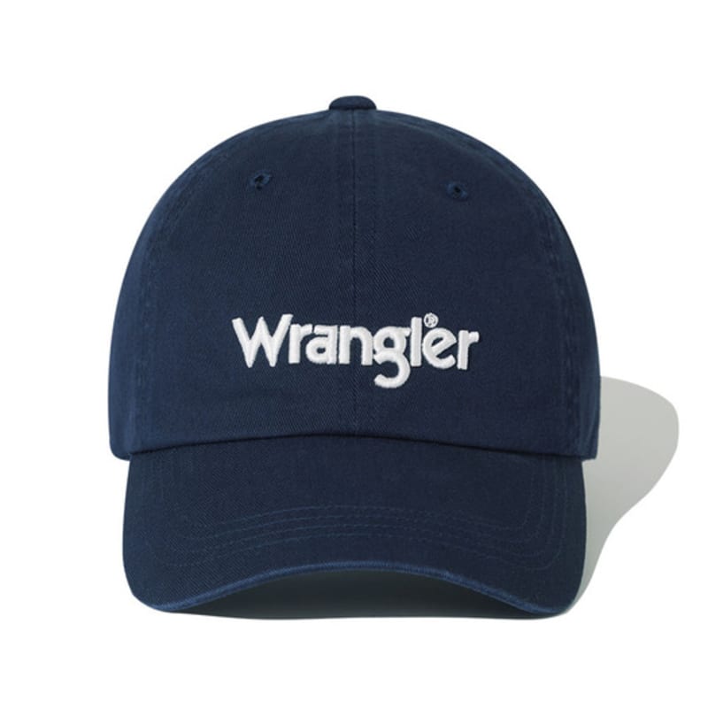 Wrangler Basic Cabelogo Washed Ball Cap Navy
