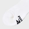 Emblem Crew Socks - White:Red