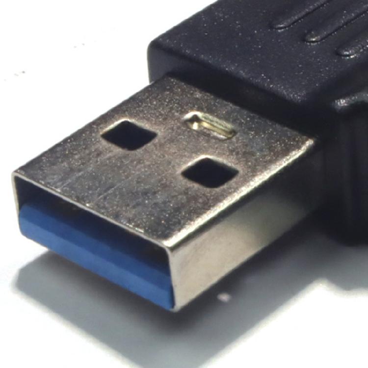 90 Degree Right Angle USB 3.0 Male to Female Adapter 5Gbps Extension Connector for Laptop Computer Printer Camera