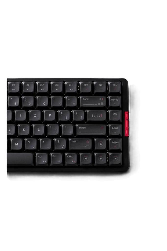 iQunix MQ80 Aluminum Low Profile Wireless Mechanical Keyboard Shadow Black Gaming Low Profile Authorized Japanese Dealer Warranty Keyboard, Aluminum,