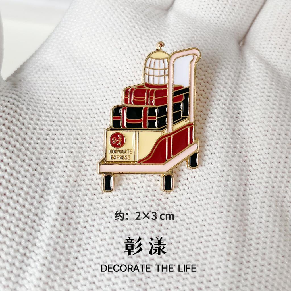 Akademisk Pin Badge Retro Skol- Klädtillbehör Brosch För Studenter Av Alla Kön Ryggsäcksdekoration