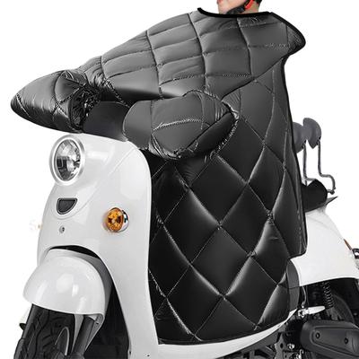 Electric Scooters Winter WindShields Plush Thick Waterproof Motorcycle Windproof Leg Cover PU Leather Comfortable Protector
