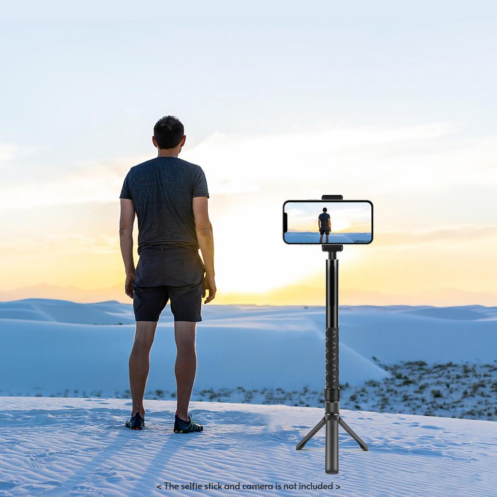 Multifunctional Rotatable Handle Desktop Tripod with Dual 1 4 inch Screws Replacement for Insta360 X4  X3  ONE X2  ONE