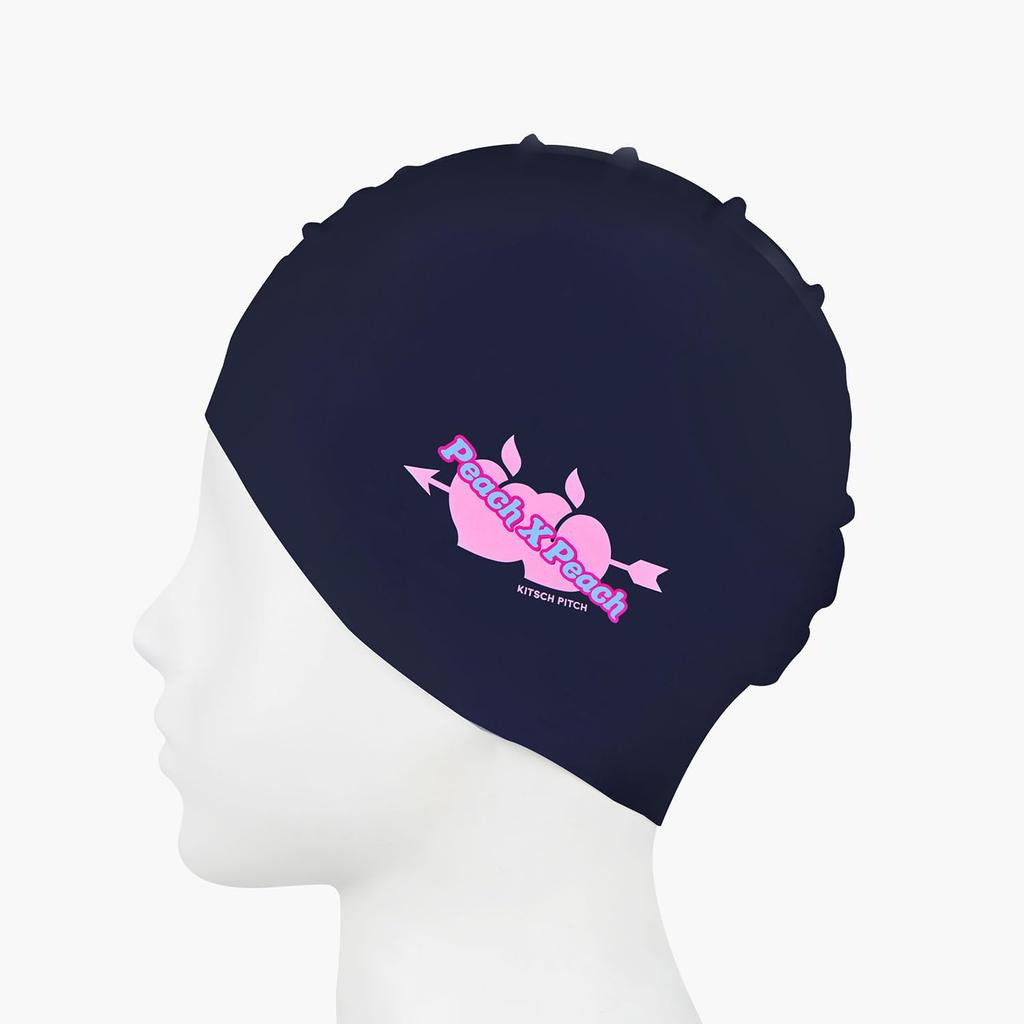 KIPI KITSCHPITCH Silicone Swim Cap Swimming Cap Stretchy Unisex Double