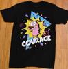 Courage the Cowardly Dog Cartoon T-shirt For Men Women S-4XL