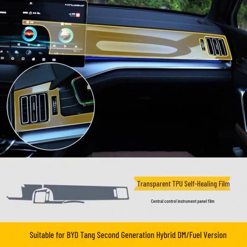 BYD Tang Rongyao Edition DMi Konsolenbildschirm Innenfolie Aufkleber für 25 Modelle EVs