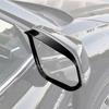For Toyota 4Runner 2025+ Glossy Black Look Side Mirror Rain Eyebrow Cover Trim