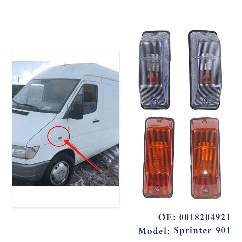 Powerful 2Pcs Car Indicator Side Repeater Lamp For Mercedes Benz Sprinter 1995-2006