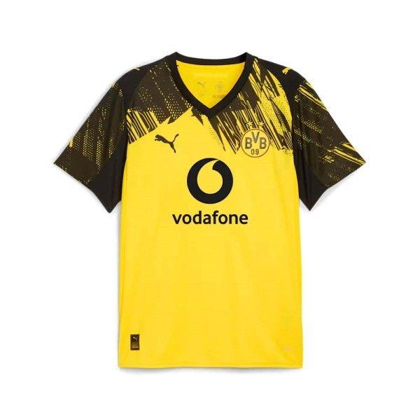 Puma FooTball Jersey Bvb Home Replica ShorT Sleeve T shirT 25 26