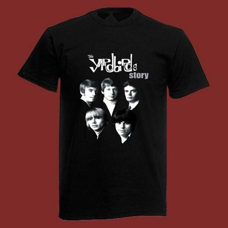The Yardbirds Gift For Fan Black Size S to 5XL BL604 Unisex T-Shirt M 1950₽