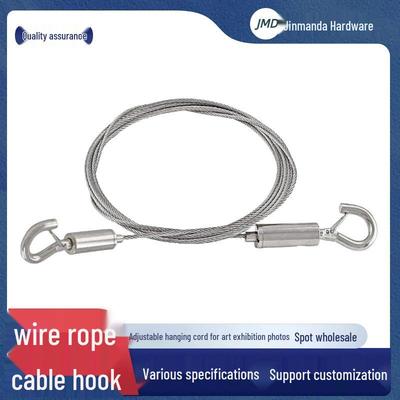 Závěsný billboardový drát a sada háčků pro osvětlení