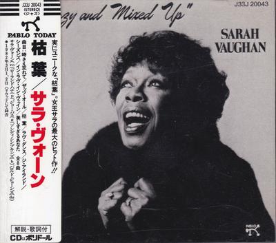 CD SARAH VAUGHAN  Crazy And Mixed Up J33J20043 PABLO 1985 Japan Jazz Used