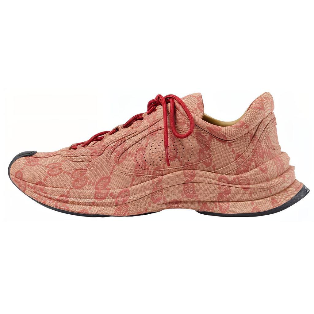 Gucci Run Sneaker 'Beige Hibiscus Monogram' 722630 AABEB 9713