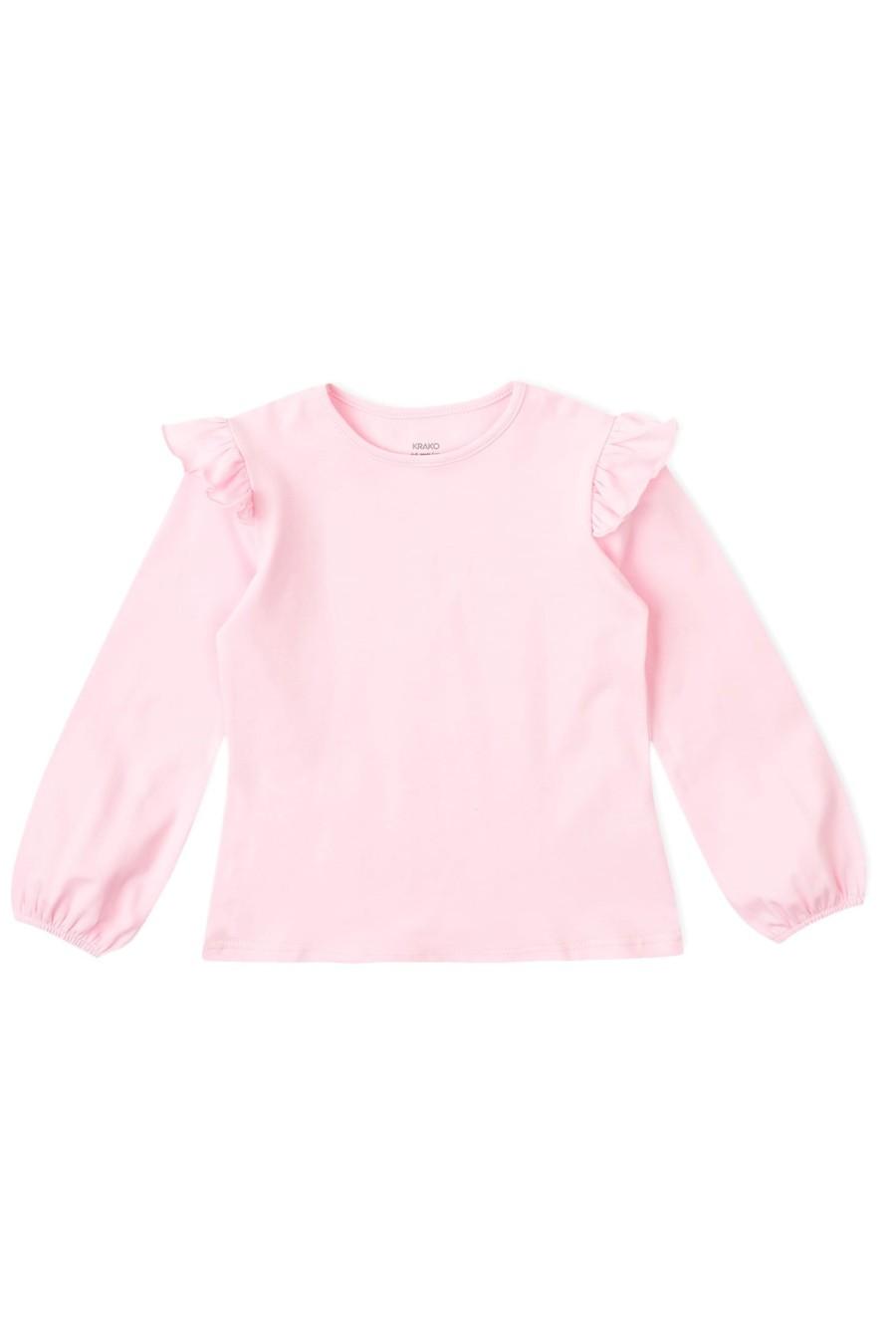 

Жіночий лонгслів KRAKO (79812) 92-98(cm) рожевий