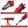 Aluminum Zinc Zinc Alloy Rivet  Adapter Removable Plastic Handle Cordless Rivet Riveting Machine  Furniture
