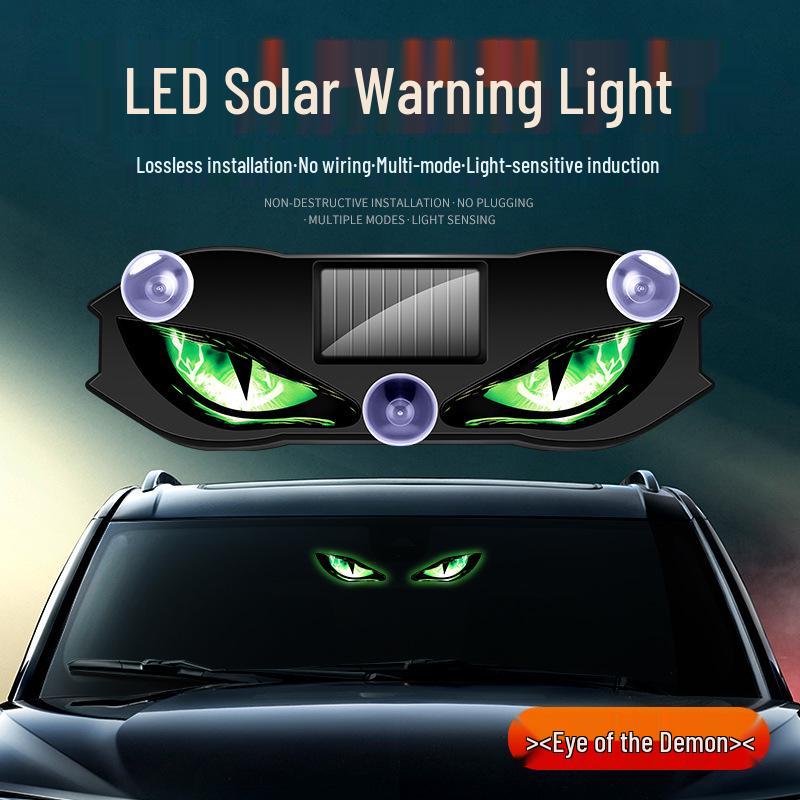Dynamic Demon Eye LED Car and Truck Warning Light with Suction Cup