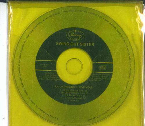 CD SWING OU TSISTER La La Means I Love You CDP1308 MERCURY 1994 США Джаз Б/у
