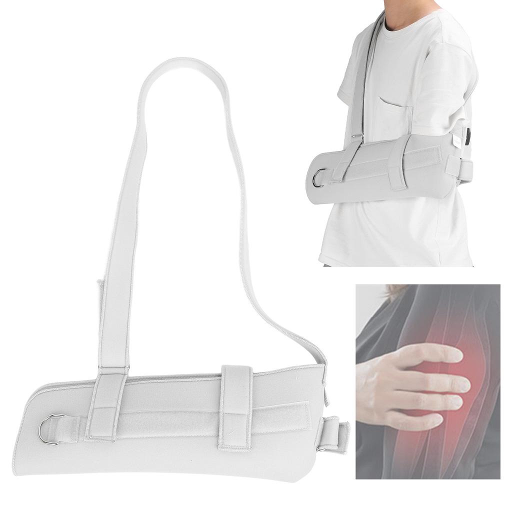Adults Upper Arm Sling Shoulder Immobilizer Arm Fracture Postoperation Broken Elbow Support Brace