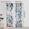2pcs   plane printing Curtains&Window Treatment Art Floral Versatile 100% Polyester (without rod) Versatile All Perfect for