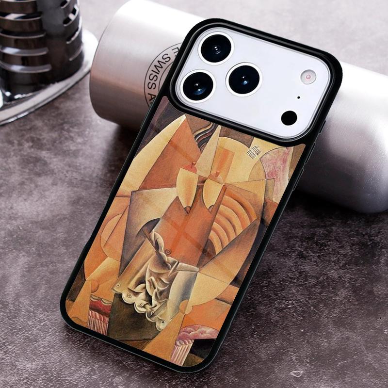 Guernica Picasso Classic Art Phone Case for iPhone 17 16 15 Pro Max Air 14 13 12 11 Plus Shockproof Cover