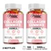 Pslalae 5000mcg Collagen Gummies - Biotin + Vitamin C - Hair, Skin, and Nail Health