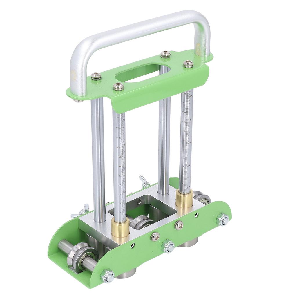 2 Station Sheet Metal Bender Lightweight Manual 0 to 90 Degree Metal Roofing Bending Tool for Kiosks